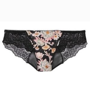 Victoria's Secret Dream Angels Embroidered Mesh Cheeky Floral Panty